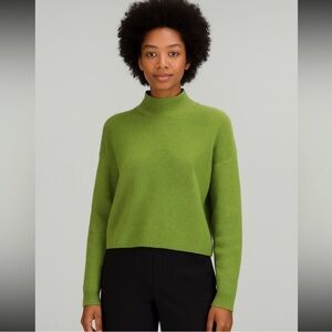 lululemon athletica Green Turtleneck Sweater
